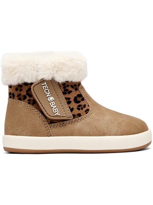 Bottines conguitos leopardo barefoot - Kiabi