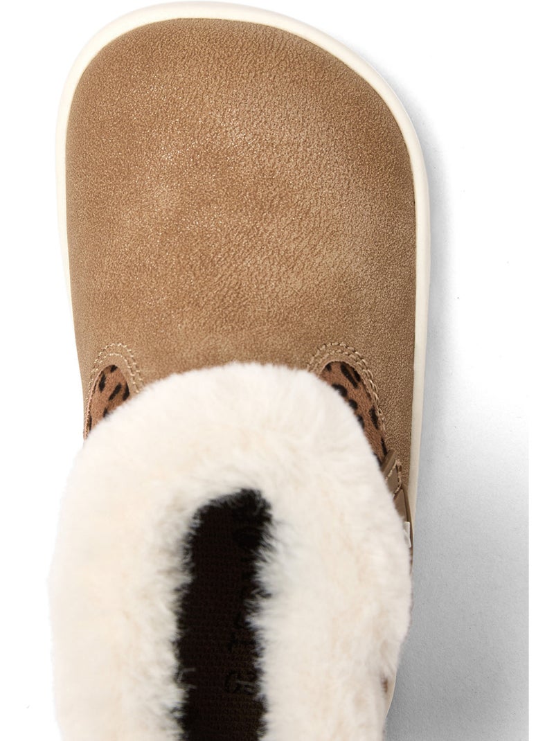 Bottines conguitos leopardo barefoot Marron - Kiabi