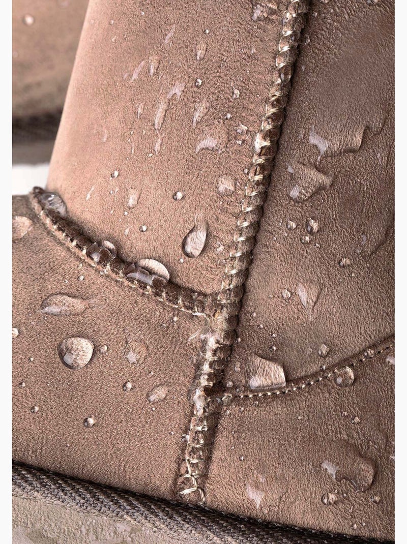 Bottines conguitos logo repelente al agua Marron - Kiabi
