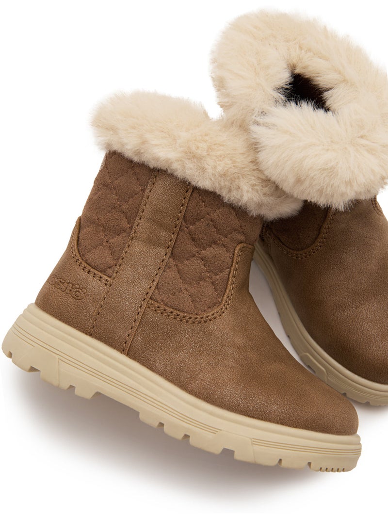 Bottines conguitos Marron - Kiabi