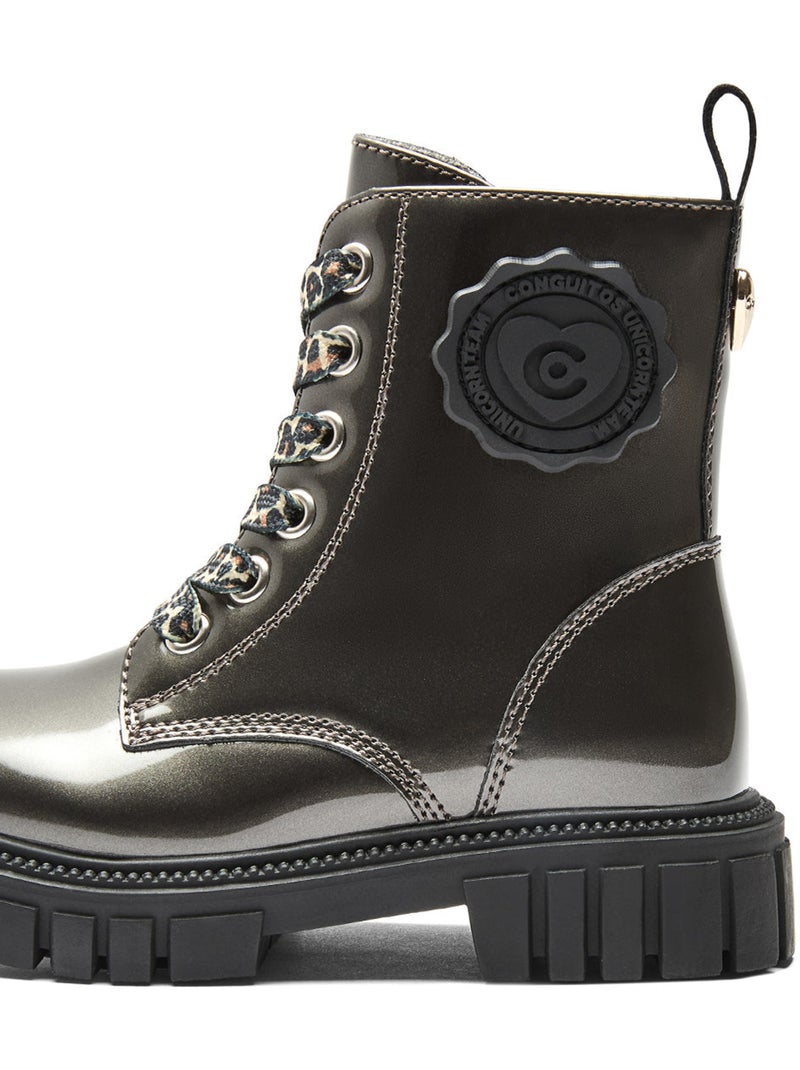 Bottines conguitos militares Cuivre - Kiabi