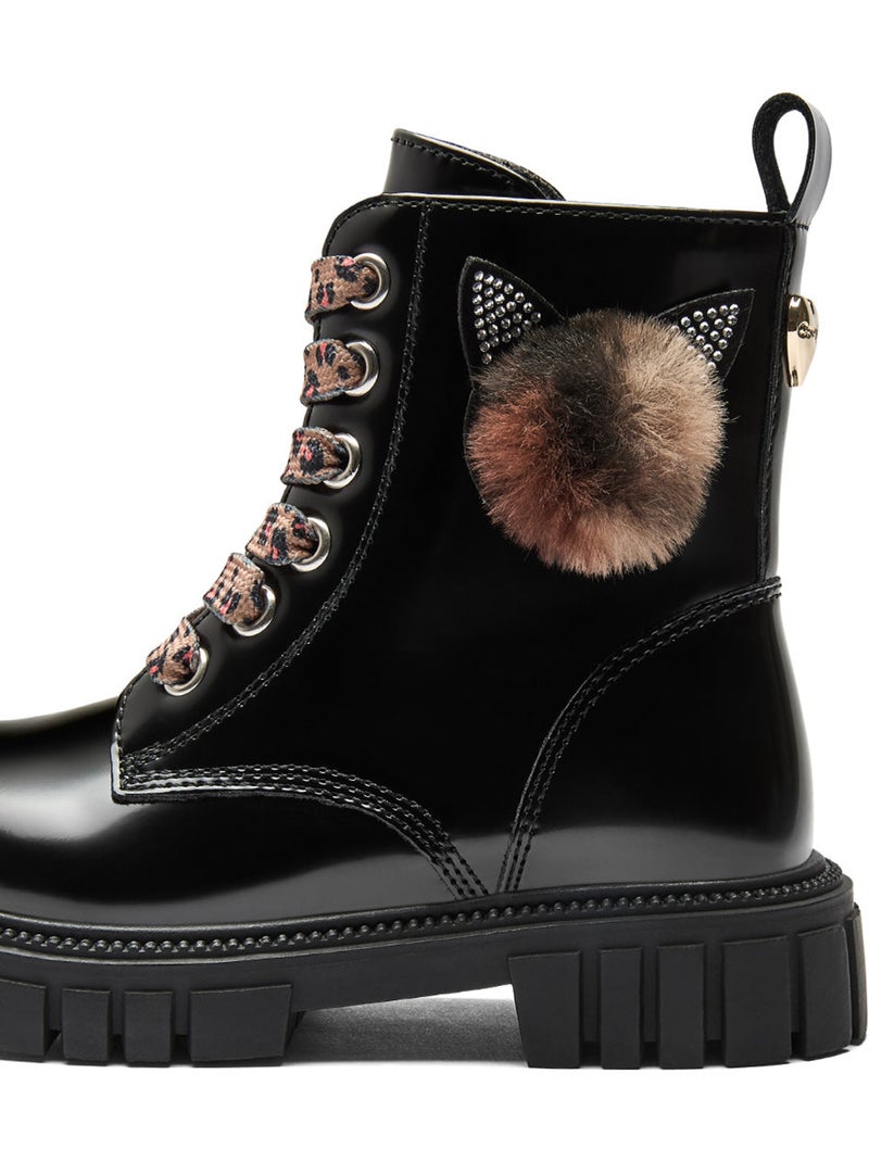 Bottines conguitos militares Noir - Kiabi