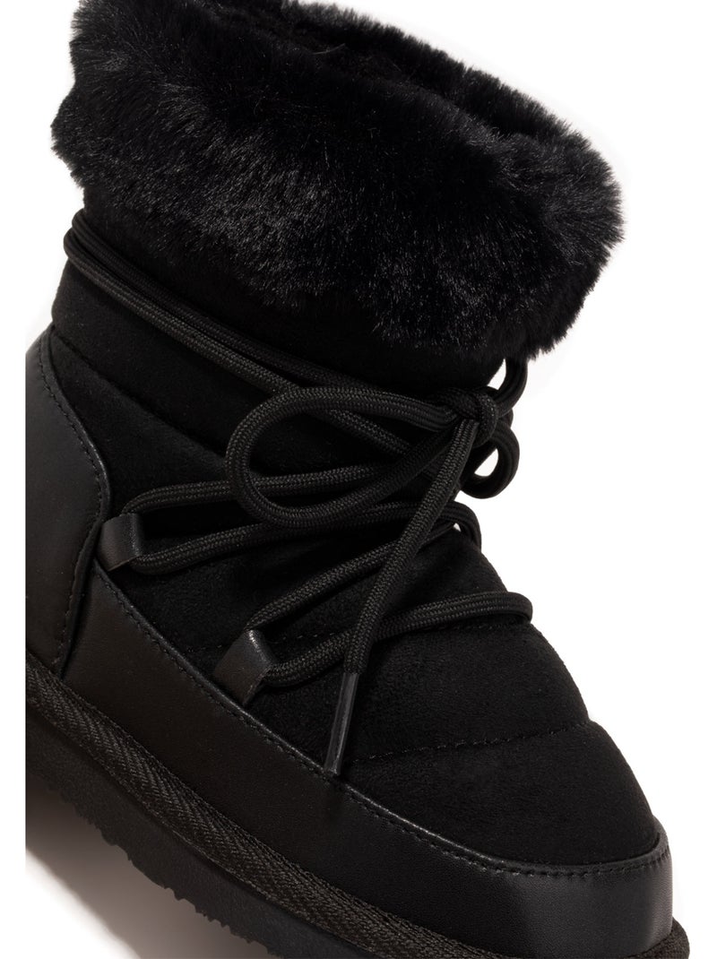 Bottines conguitos Noir - Kiabi