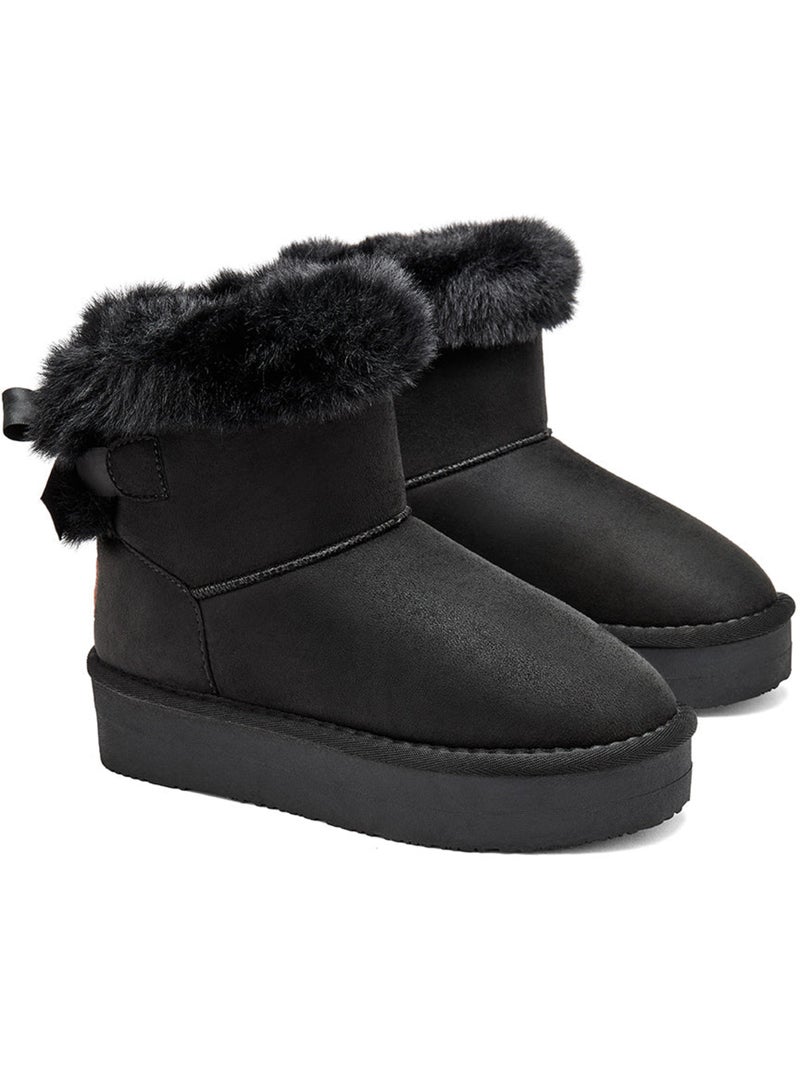 Bottines conguitos pelo Noir - Kiabi