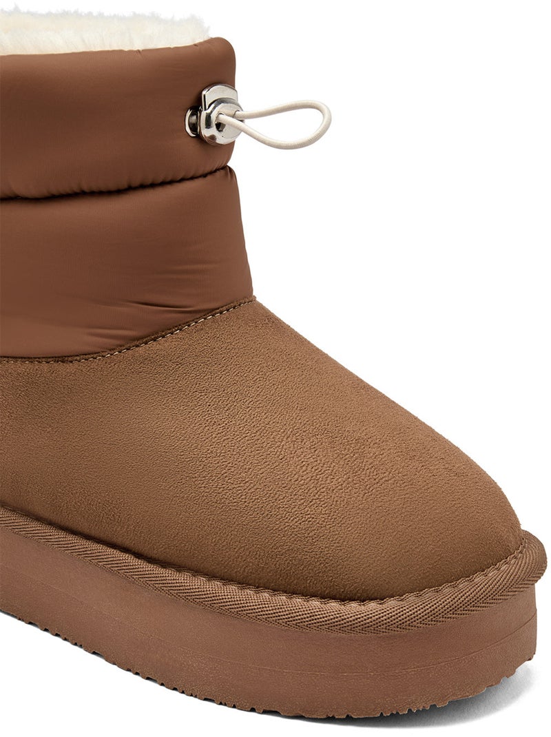 Bottines conguitos plataforma Marron - Kiabi