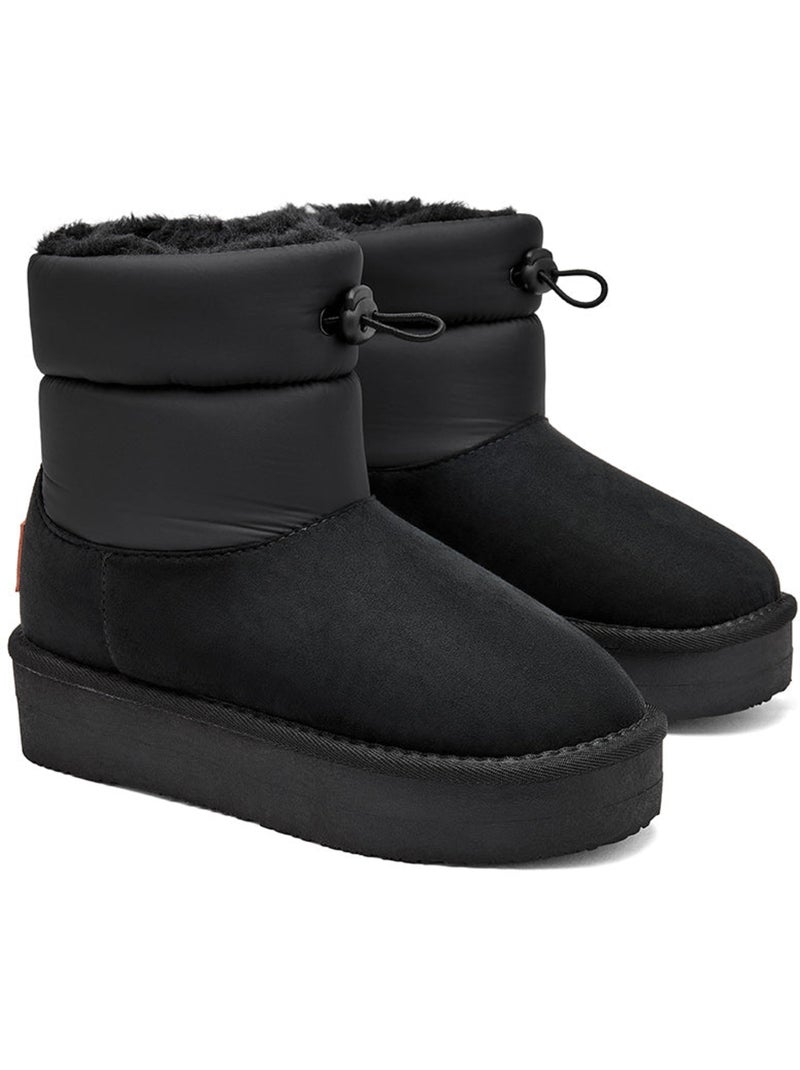 Bottines conguitos plataforma Noir - Kiabi