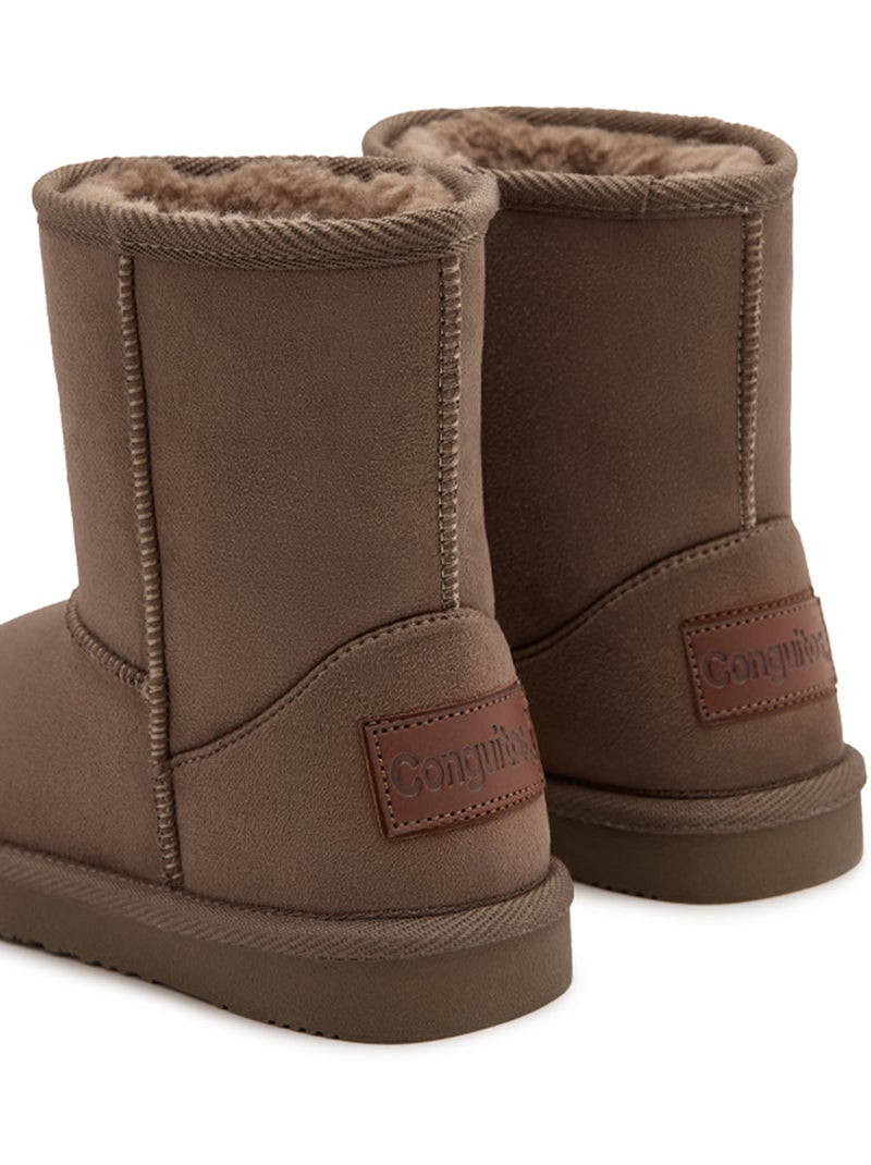 Bottines conguitos repelente al agua Marron - Kiabi