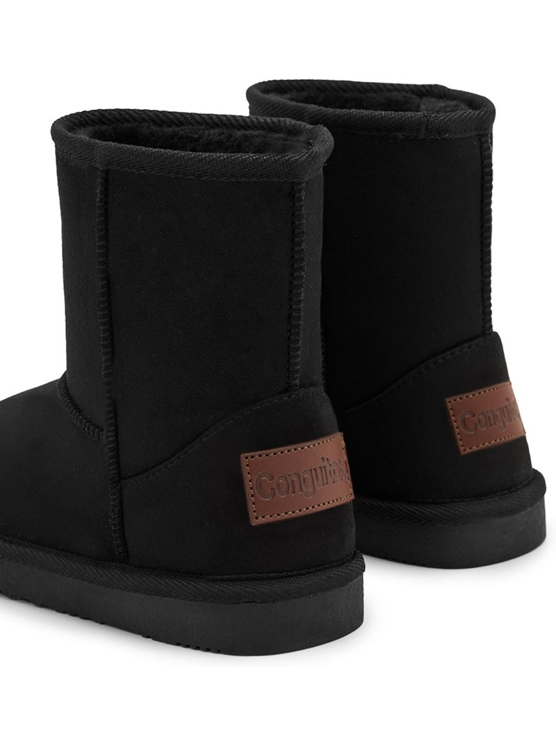 Bottines conguitos repelente al agua Noir - Kiabi