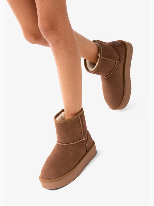Bottines conguitos repelente al agua pelo - Kiabi