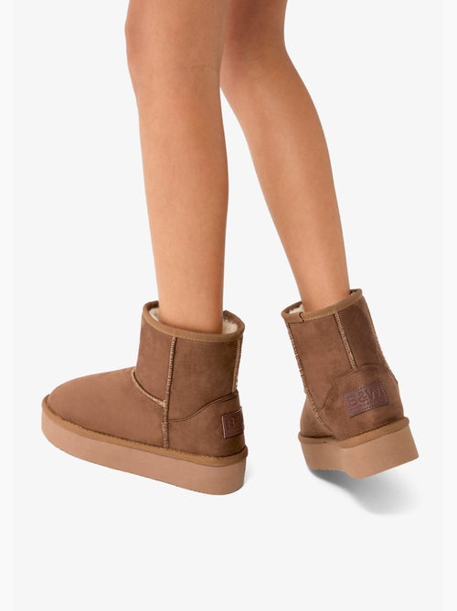 Bottines conguitos repelente al agua pelo - Kiabi