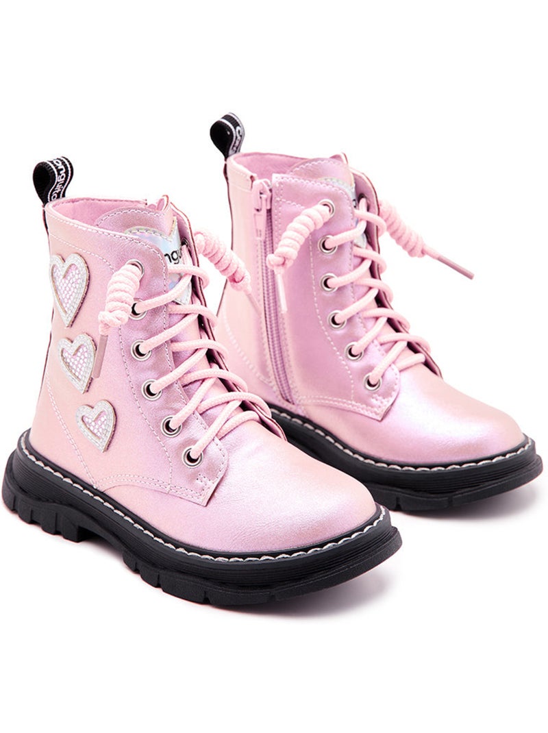 Bottines conguitos Rose - Kiabi