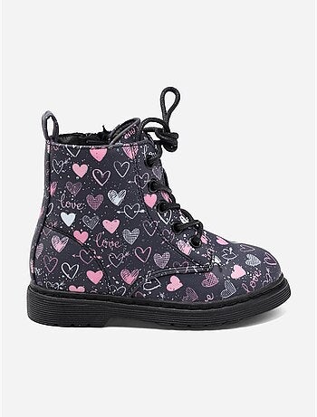 Bottines détail cœur
