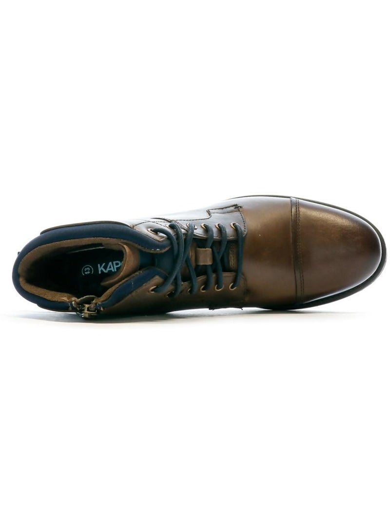 Bottines Homme Kaporal Marron cappuccino - Kiabi