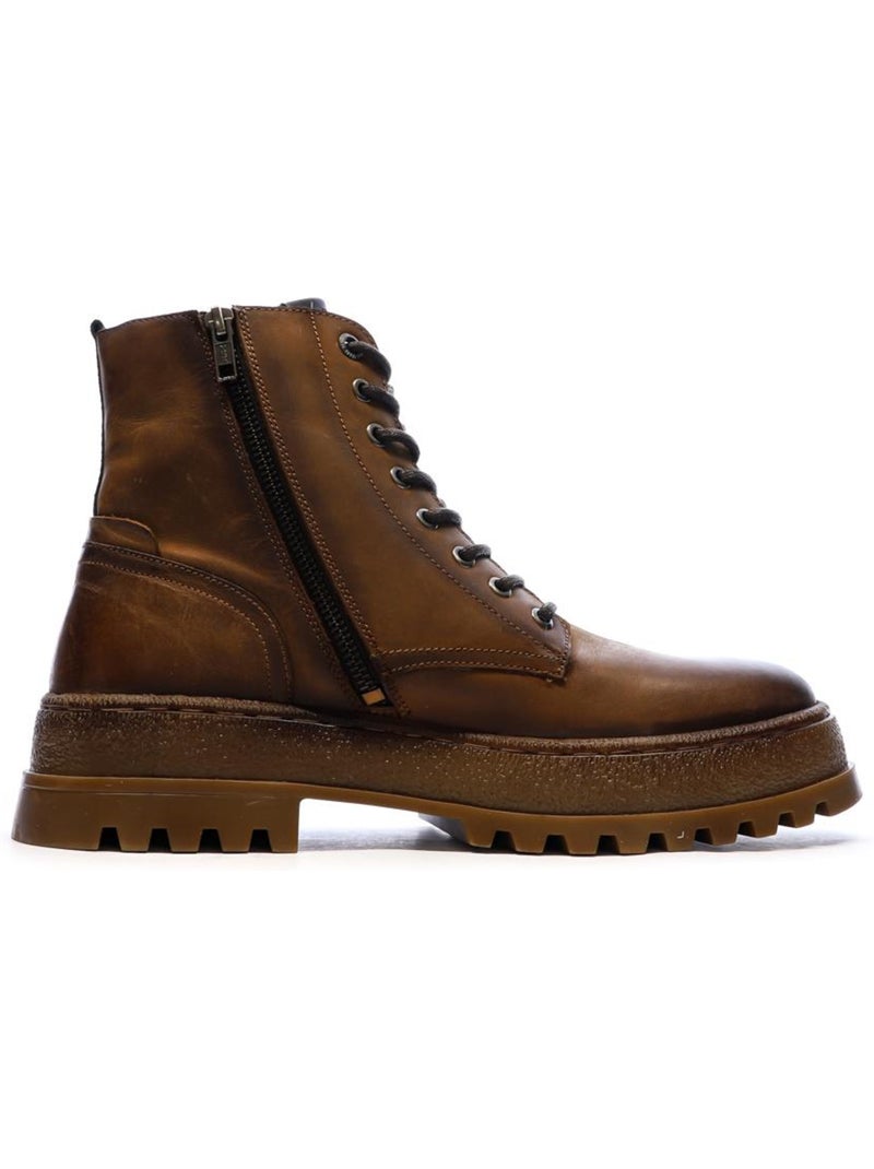 Bottines Homme Pepe jeans Marron cappuccino - Kiabi