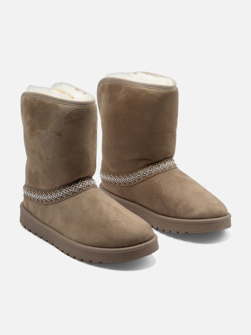 Bottines montantes - Kiabi Bottines montantes - Kiabi