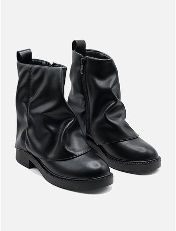 Bottines similicuir