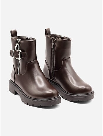 Bottines vernis