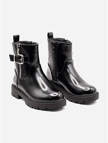 Bottines vernis
