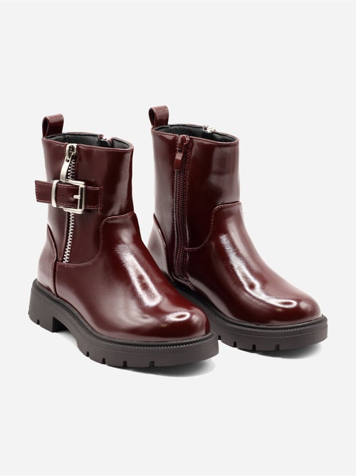 Bottines vernis - Kiabi Bottines vernis - Kiabi