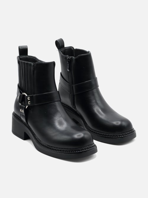 Bottines zippées - Kiabi Bottines zippées - Kiabi