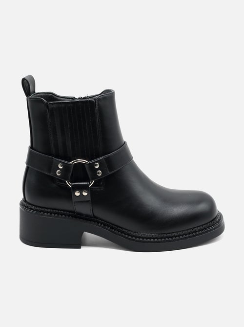 Bottines zippées - Kiabi Bottines zippées - Kiabi
