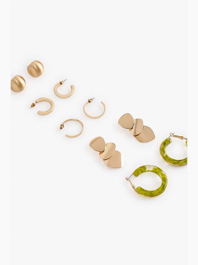 Boucles d’oreilles loni penti Ambre - Kiabi