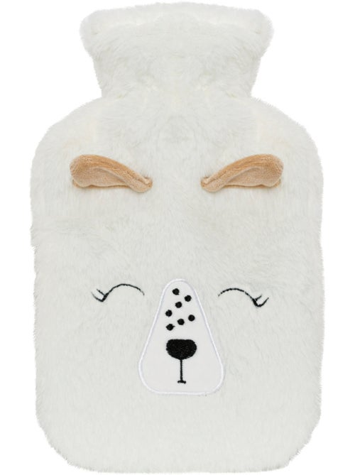 Bouillotte à eau avec housse pilou motif biche - Kiabi Bouillotte à eau avec housse pilou motif biche - Kiabi