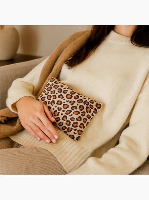 Bouillotte coussin à motif léopard - Kiabi Bouillotte coussin à motif léopard - Kiabi