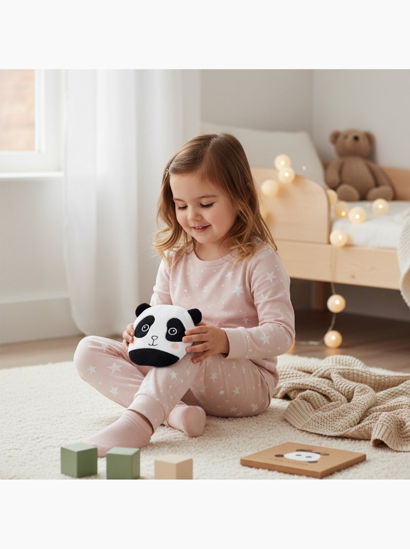 Bouillotte de soulagement panda Stop Bobo Noir Blanc - Kiabi