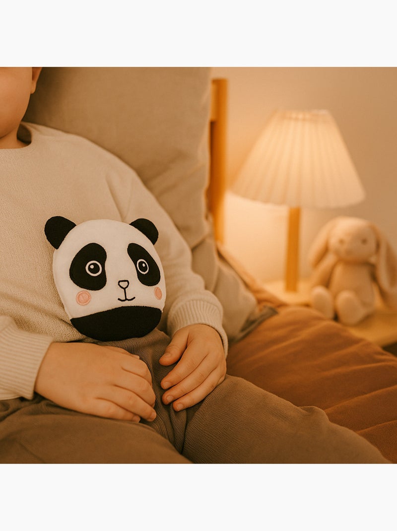 Bouillotte de soulagement panda Stop Bobo Noir Blanc - Kiabi