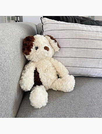 Bouillotte doudou 2 en 1 en forme de chien