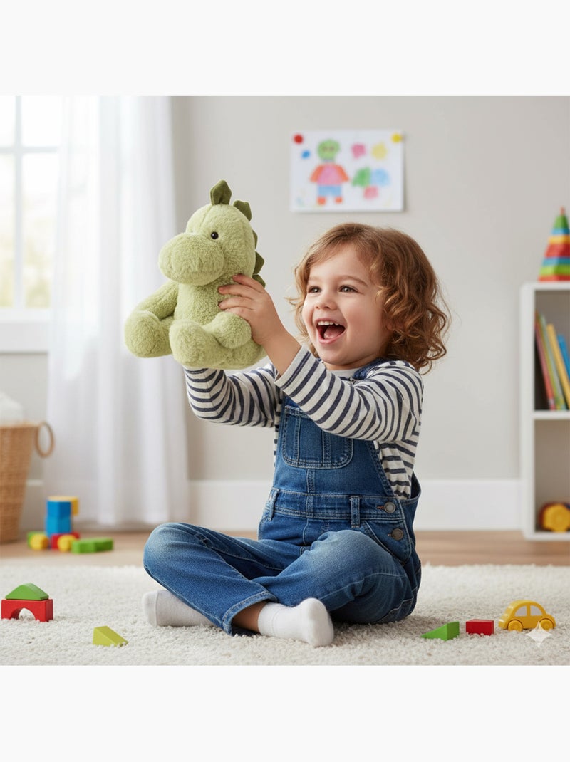 Bouillotte doudou 2 en 1 en forme de dinosaure Vert - Kiabi
