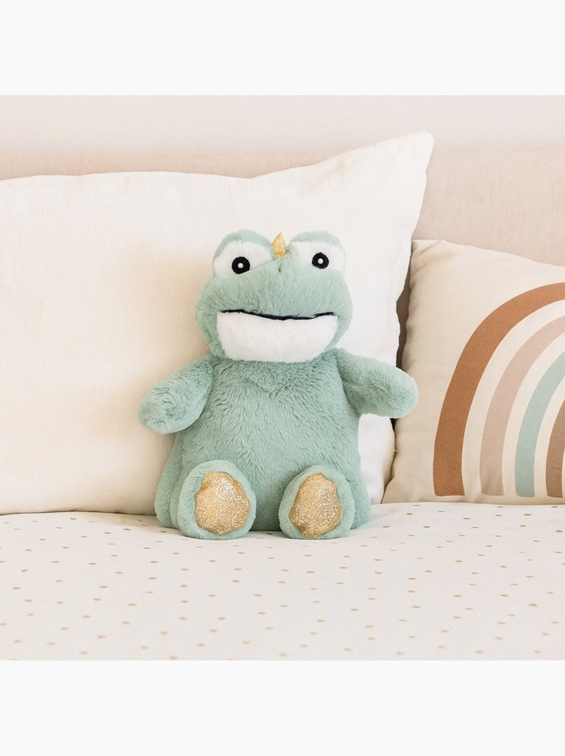 Bouillotte doudou 2 en 1 en forme de grenouille Vert - Kiabi