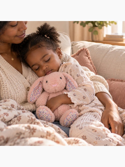 Bouillotte sèche lapin en peluche déhoussable chaud ou froid - Kiabi Bouillotte sèche lapin en peluche déhoussable chaud ou froid - Kiabi