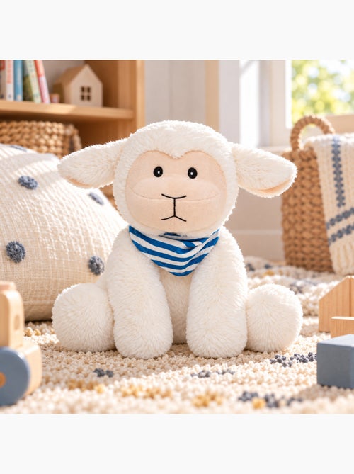 Bouillotte sèche mouton en peluche déhoussable chaud ou froid - Kiabi Bouillotte sèche mouton en peluche déhoussable chaud ou froid - Kiabi