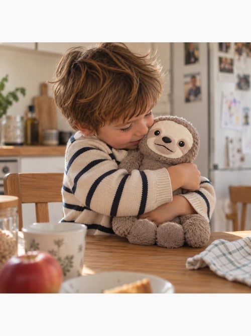 Bouillotte sèche paresseux en peluche déhoussable chaud ou froid - Kiabi Bouillotte sèche paresseux en peluche déhoussable chaud ou froid - Kiabi