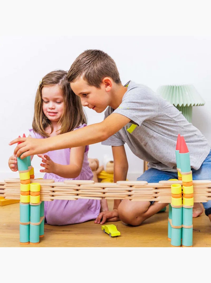 Bouw- en balansspel piks et stix | oppi® Groen - Kiabi
