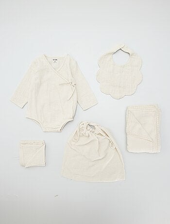 Box de naissance 'Welcome Baby' - 5 pièces