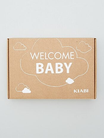 Box de naissance 'Welcome Baby' - 5 pièces