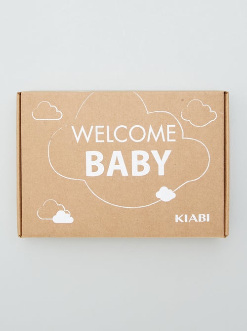 Box de naissance 'Welcome Baby' - 5 pièces - Kiabi