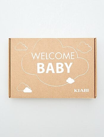 Box de naissance 'Welcome Baby' - 5 pièces