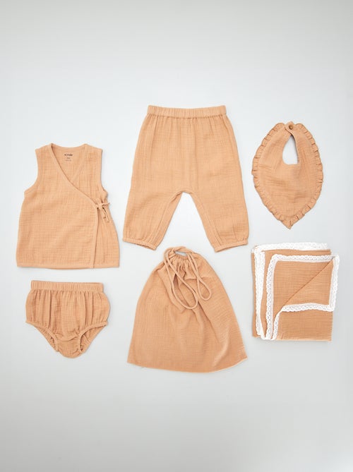 Box de naissance 'Welcome Baby' - 5 pièces - Kiabi