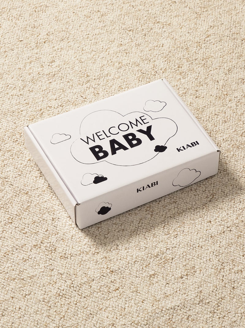 Box de naissance 'Welcome Baby' 5 pièces - Mixte Ecru - Kiabi