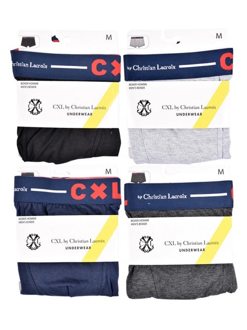 Boxer CXL By LACROIX X4 - Pack de 4 - Kiabi