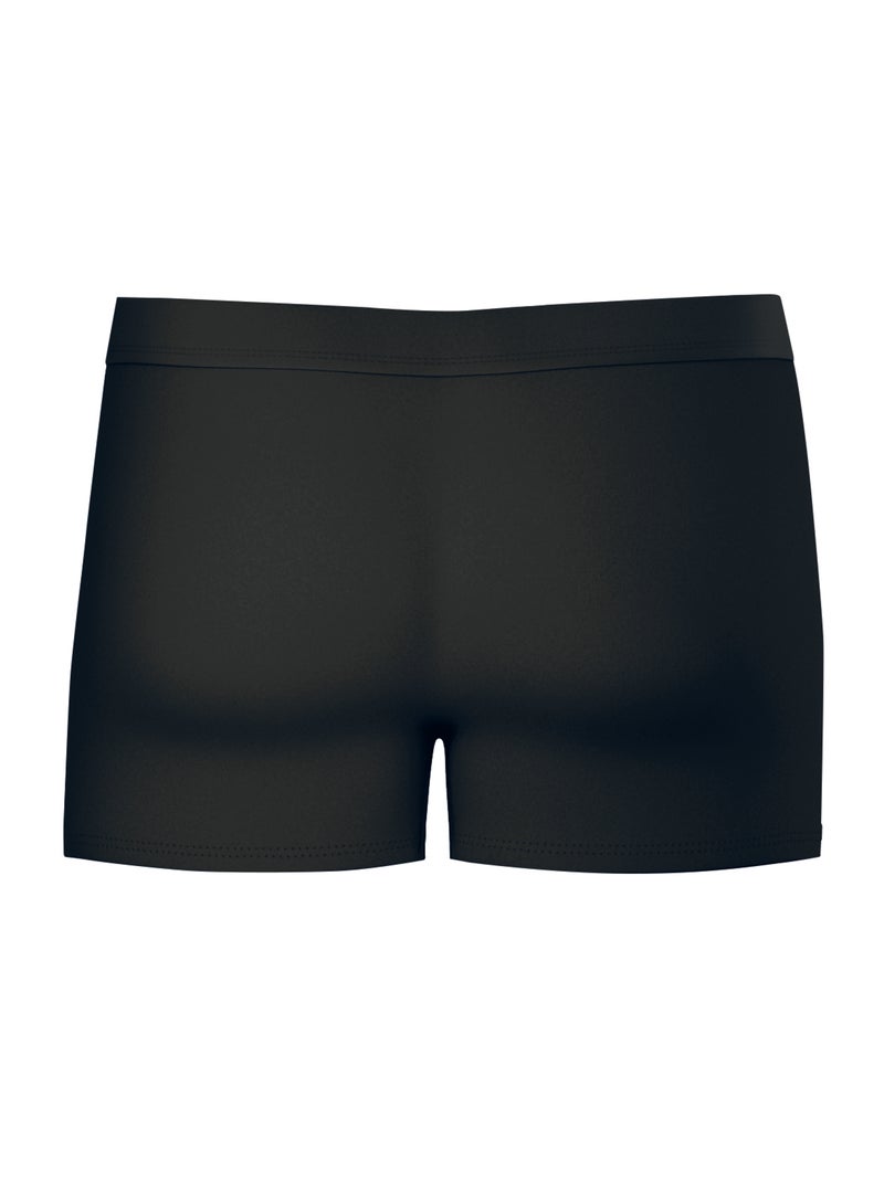 Boxer de bain homme sport sérigraphie athena Noir Bleu - Kiabi