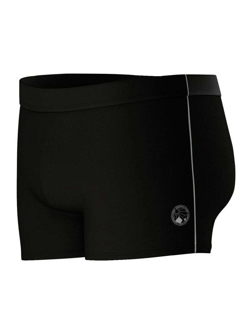 Boxer de bain homme uni surf club athena Noir Gris - Kiabi
