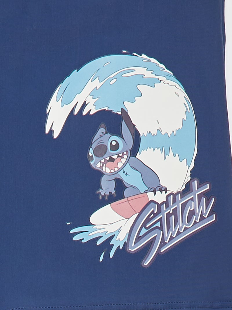 Boxer de bain 'Stitch' BLEU - Kiabi
