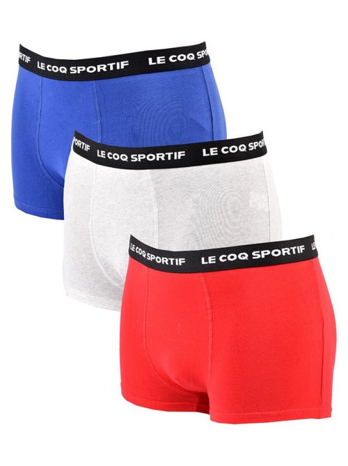 Boxer Homme LE COQ SPORTIF - Pack de 3 - Kiabi