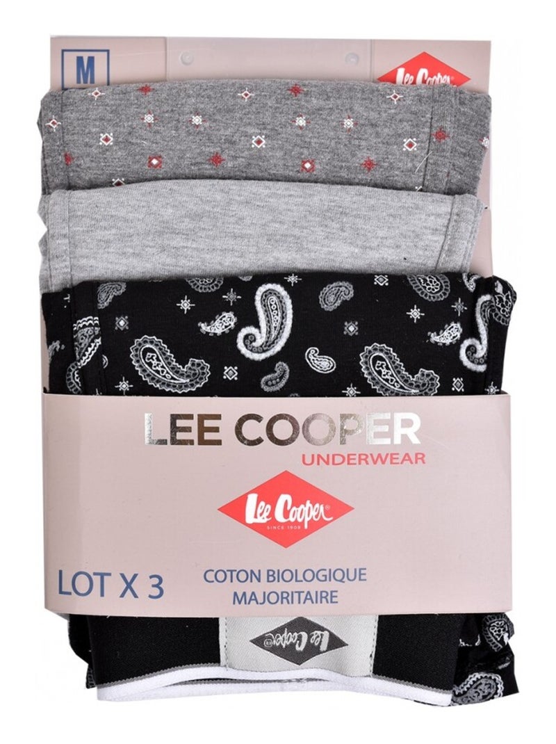 Boxer homme lee cooper - pack de de Multicolore - Kiabi