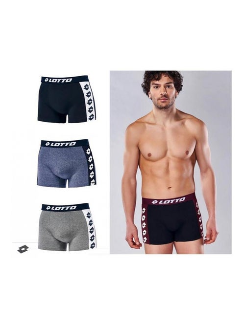 Boxer homme LOTTO - Pack de 3 - Kiabi